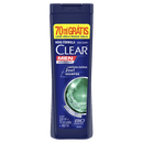 Shampoo Anticaspa Clear Men Limpeza Diária Frasco Leve 400ml Pague 330ml