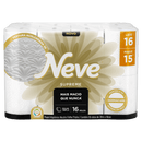 Papel Higiênico Folha Tripla Neutro Neve Supreme 20m Pacote Leve 16 Pague 15 Unidades