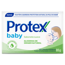 Sabonete Barra Suave Protex Baby Caixa 85g