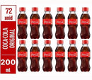 Kit Coca Cola Mini Pet Fardo 72 Refrigerante 200ml