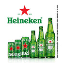 Pacote Cerveja Pilsen Sleek 12 Latas 350ml Heineken