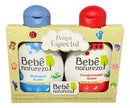 Bebê Natureza Kit Banho Shampoo E Condicionador