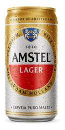 Pack Cerveja Lager Puro Malte Lata 269ml 12 Unidades Amstel