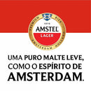 Pack Cerveja Lager Puro Malte Lata 269ml 12 Unidades Amstel