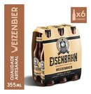 Pack Cerveja Brasil Eisenbahn Weiss Garrafa 355ml 6 Unidades