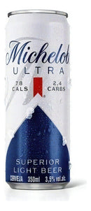 Cerveja Michelob Ultra Lata 350ml - Pack Com 8 Unidades