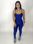Macacão Compressão Luana Azul bic
