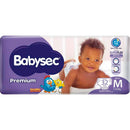 Fralda Descartável Babysec Premium Mega M Pacote com 32 unidades